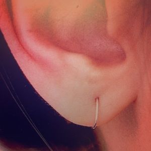 Gold Huggie Earrings (pair) NEVER WORN